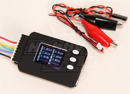 Cell-Log 8M Cell Voltage Monitor 2-8S Lipo [Celllog-8M] (10952)